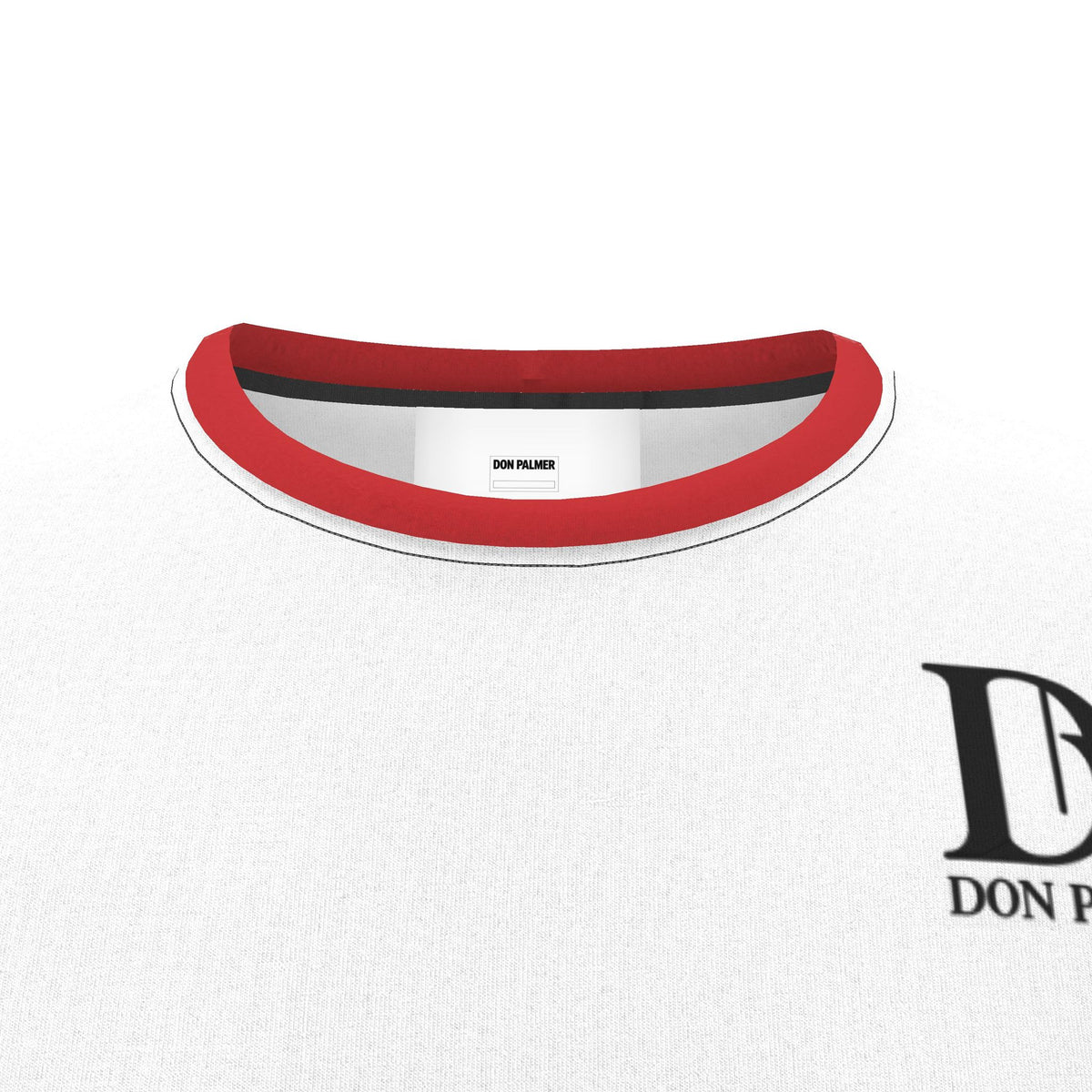 Don Palmer Interlocking DP Logo All-Over Print T-Shirt
