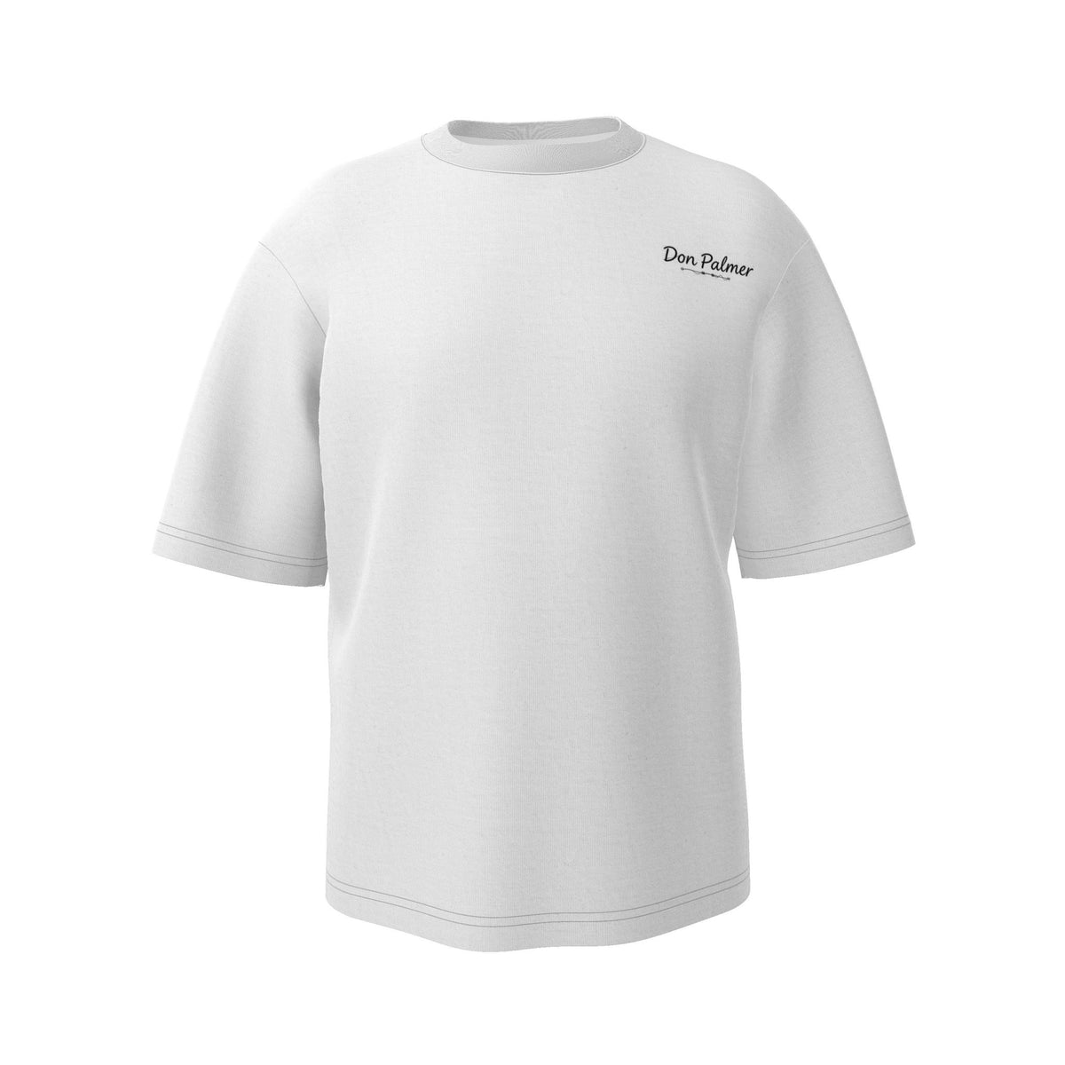 Don Palmer Interlocking DP Logo Oversized T-Shirt