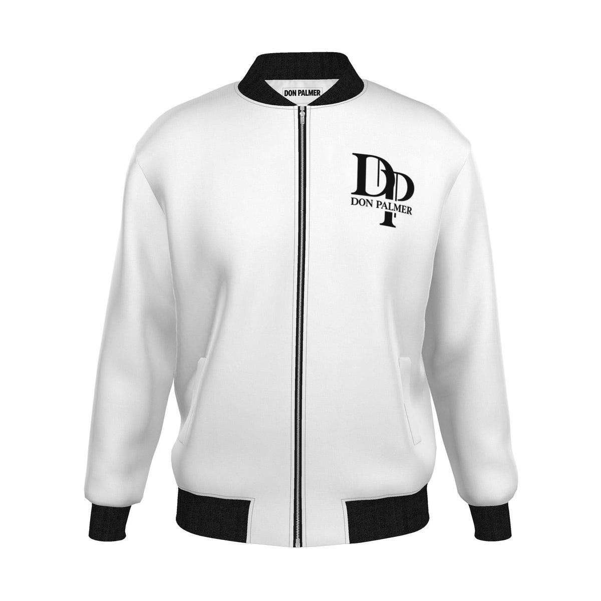 Don Palmer Interlocking DP Logo Bomber Jacket