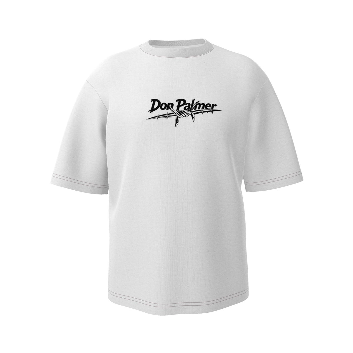 Don Palmer Interlocking DP Logo Oversized T-Shirt
