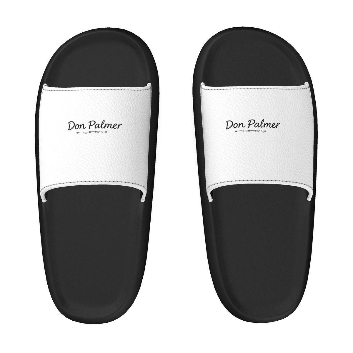 Don Palmer Pillow Slider – White Italian Leather